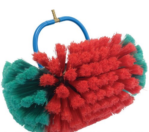 Vikan grote velg borstel met spraynozzles